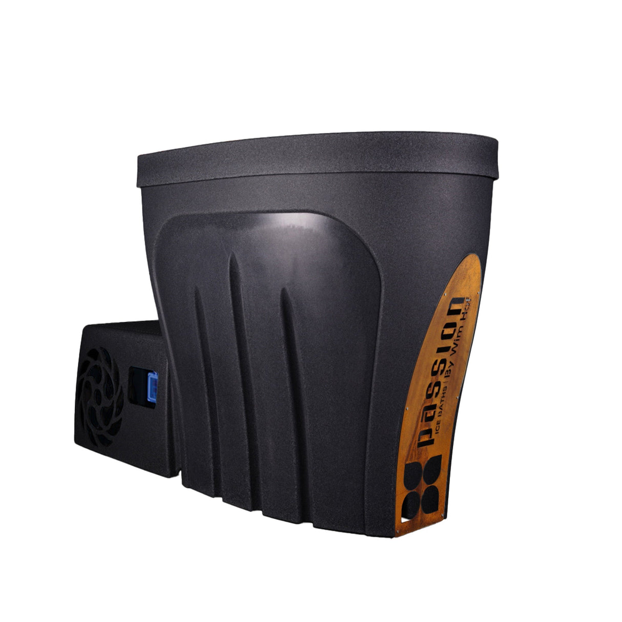 Revive Pro natural grey ice bath Earth Grey corten steel