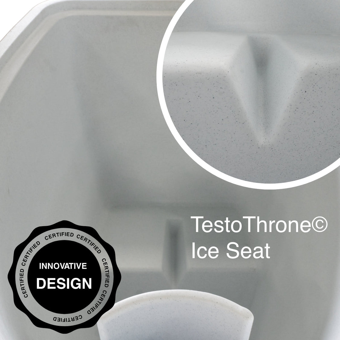 Revive Pro ice bath with seat