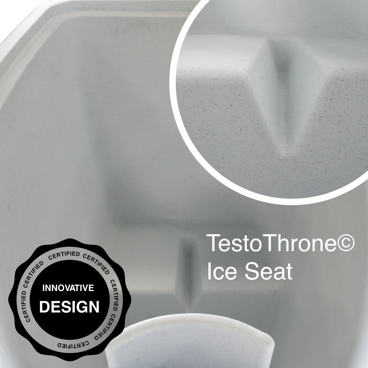 Revive Pro ice bath with seat