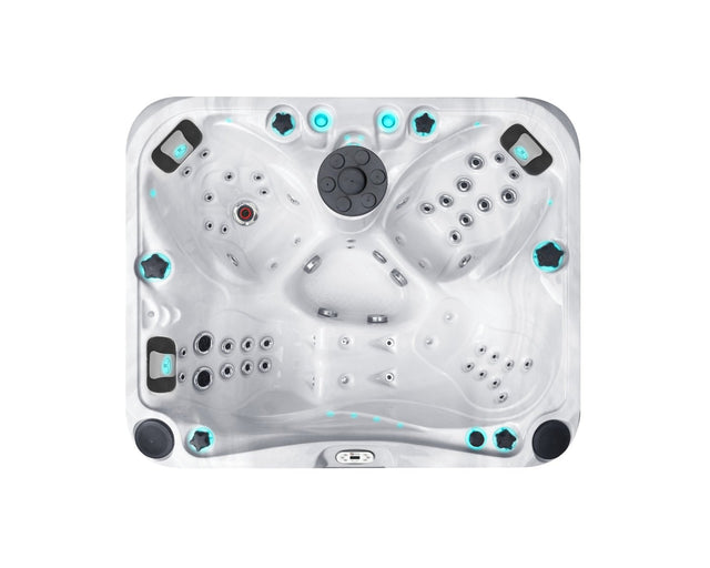 Happy 4-person hot tub Second Chance deal at Fonteyn Houston