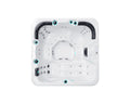 Refresh 5-person spa with ergonomic seating, LED lighting and therapeutic jets - Pure Collection hot tub by Passion Spas