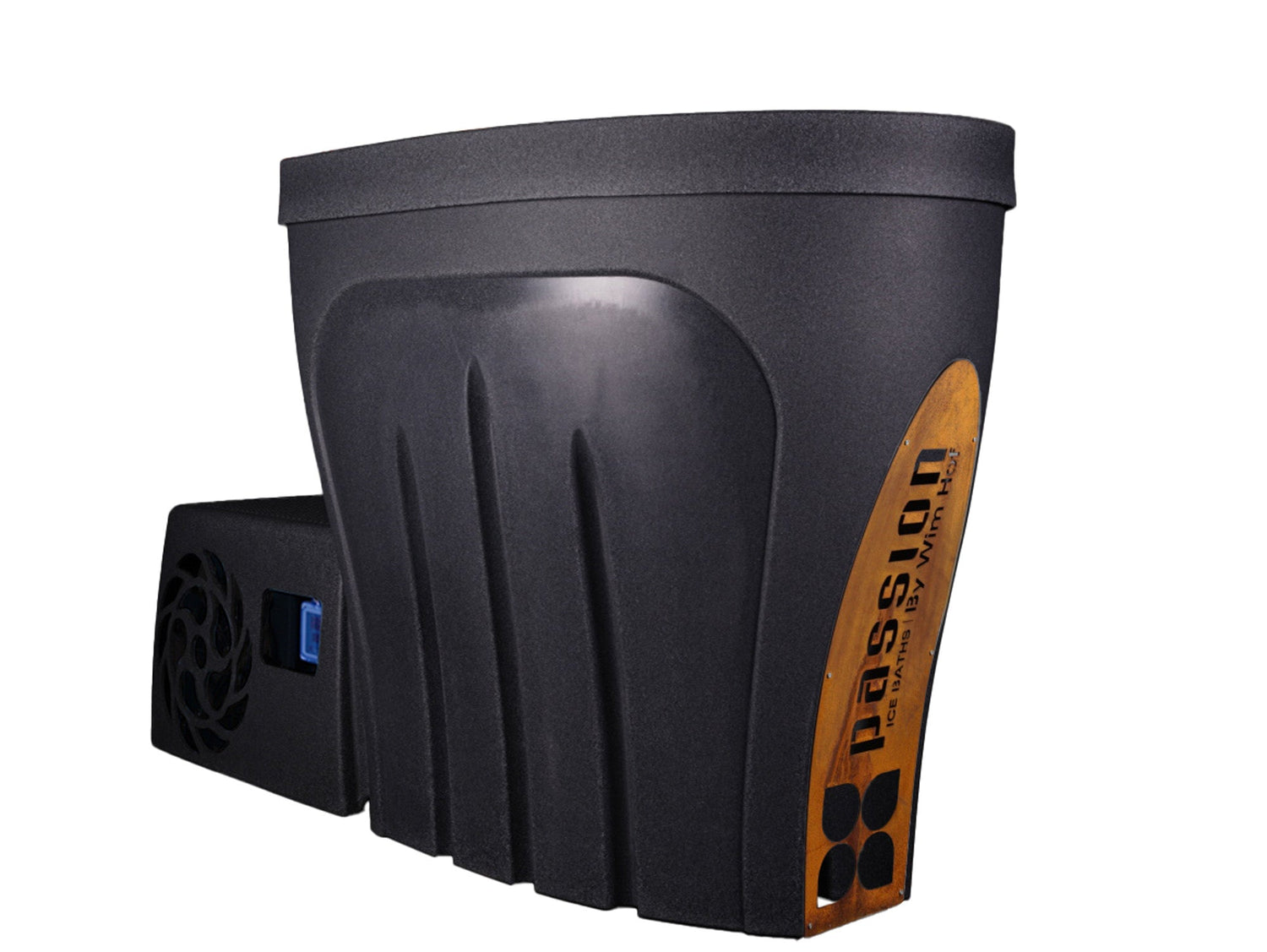 Revive Pro natural grey ice bath Earth Grey corten steel