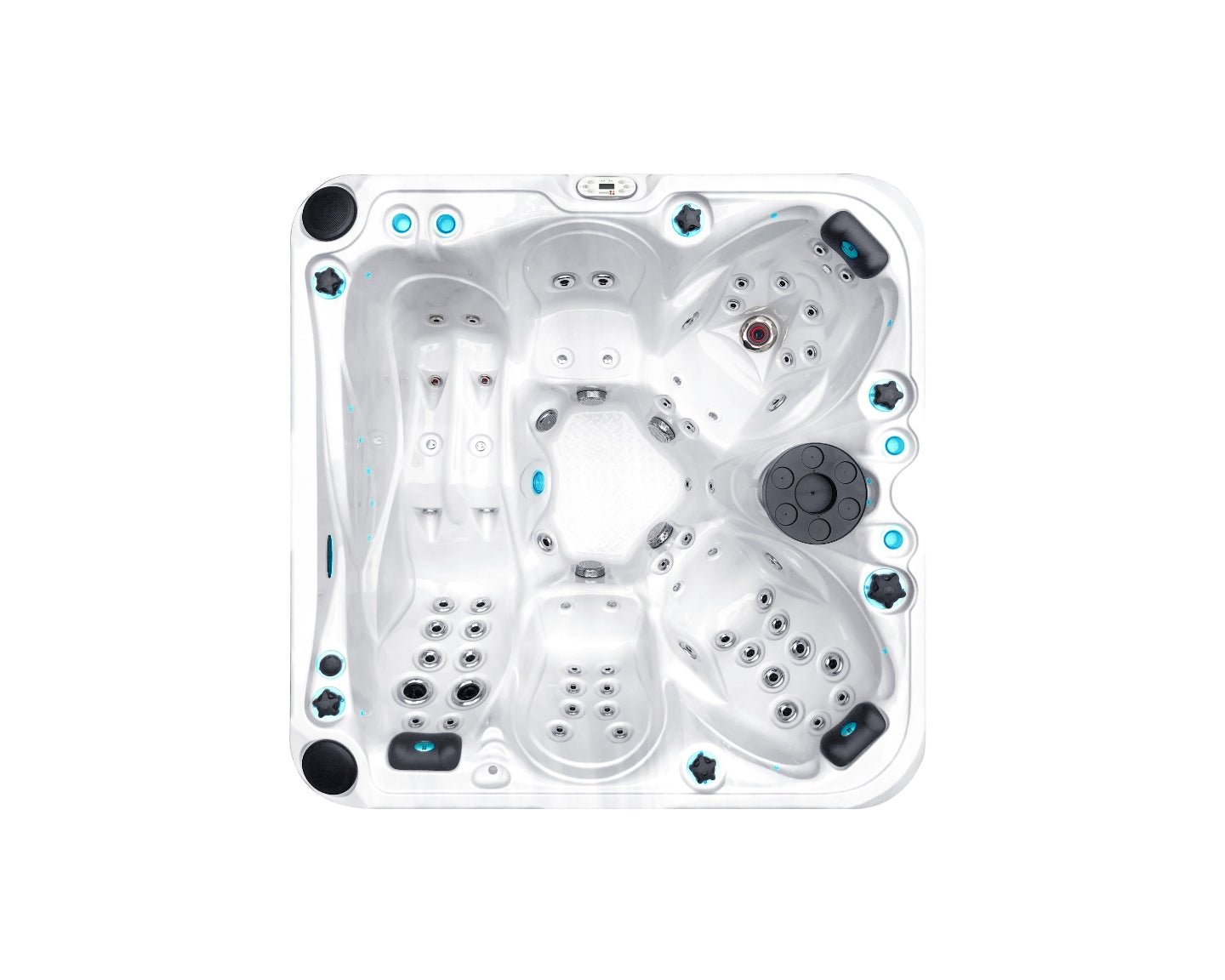 Solace 5-Person Spa with Aqua Rolling Massage – Fonteyn Houston